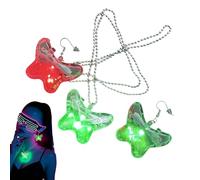 Completo Di Orecchini E Collana Versatile In Stile Retro Da Strada