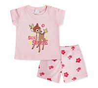 Completo Disney Bambi in cotone estivo maglia neonato bambina 6583