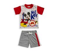 Completo Disney Mickey Mouse in cotone estivo t-shirt neonato bambino 5511