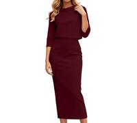 Completo due pezzi composto da abito midi e top in maglia elegante con gonn | Tuta Da Donna In Ciniglia Elegante Lilla Maniche Sciare Zucchero Canotta Camminare Nuda Oro Un Scollate
