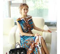 Completo Due Pezzi Rosa Con Gonna Longuette E Camicia Aderente CF41063