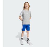 Completo Essentials Tee Kids Medium Grey Heather / White 4-5A