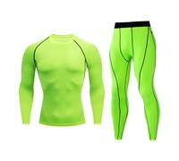 Completo Estivo Uomo Elegante Tute Complete Uomo Cotone Aderente Allenamento Abbigliamento Sport Fitness Abbigliamento Corsa Traspirante Asciugatura Rapida Maniche Lunghe Superiore Pantaloni Lunghi