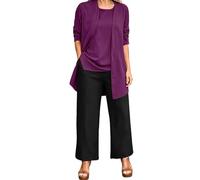Completo femminile tre pezzi alla moda per tutti i giorni ufficio o fuga pantaloni lusinghieri e offrono un sostegno piacevole senza compromessi sullo stile