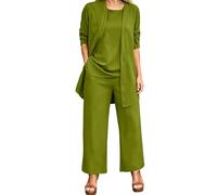 Completo femminile tre pezzi alla moda per tutti i giorni ufficio o fuga pantaloni lusinghieri e offrono un sostegno piacevole senza compromessi sullo stile