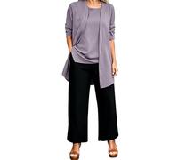 Completo femminile tre pezzi alla moda per tutti i giorni ufficio o fuga pantaloni lusinghieri e offrono un sostegno piacevole senza compromessi sullo stile