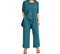 Completo femminile tre pezzi alla moda per tutti i giorni ufficio o fuga pantaloni lusinghieri e offrono un sostegno piacevole senza compromessi sullo stile