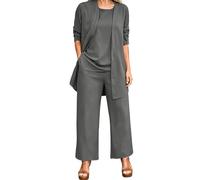 Completo femminile tre pezzi alla moda per tutti i giorni ufficio o fuga pantaloni lusinghieri e offrono un sostegno piacevole senza compromessi sullo stile