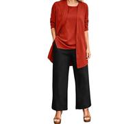 Completo femminile tre pezzi alla moda per tutti i giorni ufficio o fuga pantaloni lusinghieri e offrono un sostegno piacevole senza compromessi sullo stile
