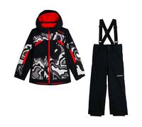 COMPLETO GIACCA LEADER + PANTALONI PROPULSION BAMBINO Spyder Nero
