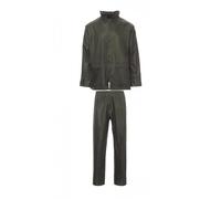 Completo Giacca Panatalone Antipioggia Impermeabile Caccia Pesca