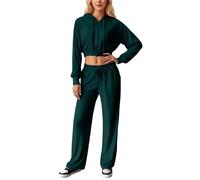 Completo Giacca Pantalone Donna da Cerimonia Ginnastica Termica Lunga Giovanili Femminile Giallo Sciare Cuore Training Classici Particolare Liscio Mutandine Autunnale Velo Il Costosa 48 Fashion Verdi