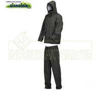 Industrial Starter IMPERMEABILE COMPLETO LLUVIA Col. Verde Mis. L