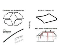Completo Gomma Porta Tronco Guarnizioni Per Mercedes Benz W114 13 Pz