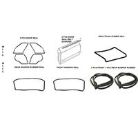 Completo Gomma Porta Tronco Paraurti Finestrino Sigilli Per Mercedes Benz W114