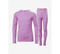 Helly Hansen Lifa Merino Midweight, completo, junior, rosa 140 Meta Pink