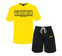 Completo Homewear Uomo LEGEA Cotone Manica Corta / Smanicato