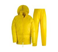 COMPLETO IMPERMEABILE DA LAVORO ANTIPIOGGIA RAIN Tg.XL GIALLO KAPRIOL