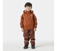 Completo impermeabile giacca e salopette bambino Helly Hansen Bergen 2.0 Orange 8 ans