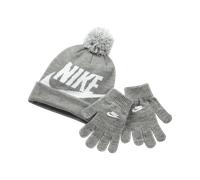 Completo in 2 pezzi beanie e guanti Nike - Bambini - Grigio ONE SIZE