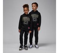 Completo in 2 pezzi con felpa con cappuccio Jordan Jersey Pack Pullover Set - Bambino/a - Nero 4