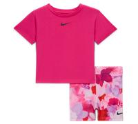 Completo in 2 pezzi con shorts da ciclista Dri-FIT Nike Move With Nature - Bebè (12-24 mesi) - Viola