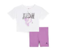 Completo in 2 pezzi con shorts da ciclista Retro 1984 Jordan - Bebè (12-24 mesi) - Viola 18M