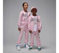Completo in 3 pezzi in French Terry con zip a tutta lunghezza Jordan - Bambino/a - Rosa 4