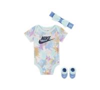 Completo in 3 pezzi Nike Sci Dye 3-Piece Boxed Set - Bebè - Bianco 0-6M