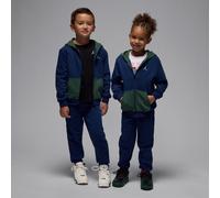 Completo in due pezzi con felpa con cappuccio e zip a tutta lunghezza Jordan Brooklyn Fleece - Bambino/a - Blu 4