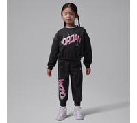 Completo in fleece in 2 pezzi Bubble Jordan Jumpman Club - Bambino/a - Nero