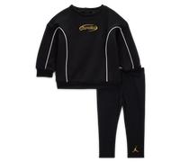 Completo in fleece in 2 pezzi Jordan Mountainside - Bebè (12-24 mesi) - Nero 12M