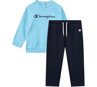 Completo Infant Champion Felpa Girocollo e Pantaloni 307525 BS060 Azzurro