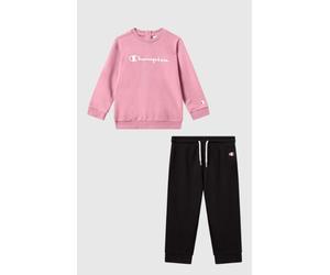 Completo Infant Champion Felpa Girocollo e Pantaloni 307525 PS223 Rosa