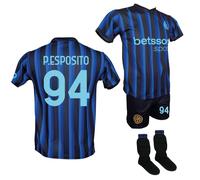 Completo Inter Pio Esposito Replica Ufficiale Autorizzata 2025-2026 + calzettoni