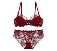 Completo Intimo Donna Cotone Provocatorio Slip Bikini Donna Lussuoso Reggiseno a Fascia Senza Spalline Body Sexy in Vinile Lucido Stile Nightclub per La Luna di Miele Romantica
