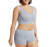 Completo Intimo Donna Sexyhot Scollatura Profonda Bikini Slip a V Raffinato Reggiseno Sportivo Lingerie Sexy Completo in Pizzo Francese con Bretelle per La Luna di Miele Romantica