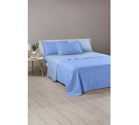 Completo Lenzuola, 100% Cotone, Lavaggio a 40°C. + Asciugatrice