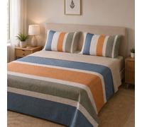 Completo Lenzuola 100% cotone piazza e mezza Bassetti Evolution O1