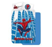 COMPLETO LENZUOLA 3 PEZZI SPIDERMAN LETTO UNA PIAZZA E MEZZA LENZUOLA 100% CO 1