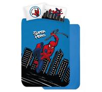 COMPLETO LENZUOLA 3 PEZZI SPIDERMAN LETTO UNA PIAZZA E MEZZA LENZUOLA 100% CO 2