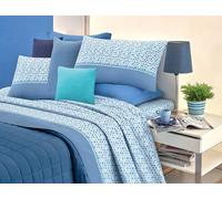 Completo Lenzuola Angel's "Atmosfera" In Cotone Varie Dimensioni Made In Italy