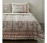 Bassetti Completo Lenzuola Matrimoniali 100% Raso di Cotone Granfoulard 110 fili Art. MARECHIARO BEIGE 41