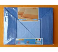 COMPLETO LENZUOLA BIANCALUNA DERN BORBONESE SINGOLO/MATRIMONIALE 100% COTONE
