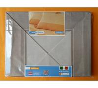 COMPLETO LENZUOLA BIANCALUNA DERN BORBONESE SINGOLO/MATRIMONIALE 100% COTONE