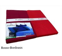 Completo Lenzuola Bicolore Paul Williams In Cotone 100% In Diverse Dimensioni