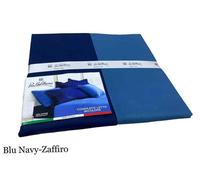 Completo Lenzuola Bicolore Paul Williams In Cotone 100% In Diverse Dimensioni