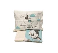 completo lenzuola carrozzina Minnie Mickey DISNEY 100% cotone (mickey)