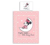 completo lenzuola carrozzina Minnie Mickey DISNEY 100% cotone (minnie)
