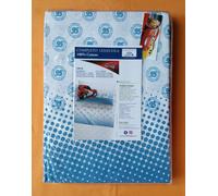 COMPLETO LENZUOLA CARS 95 DISNEY CALEFFI 1 PIAZZA AZZURRO-GRIGIO 100% COTONE